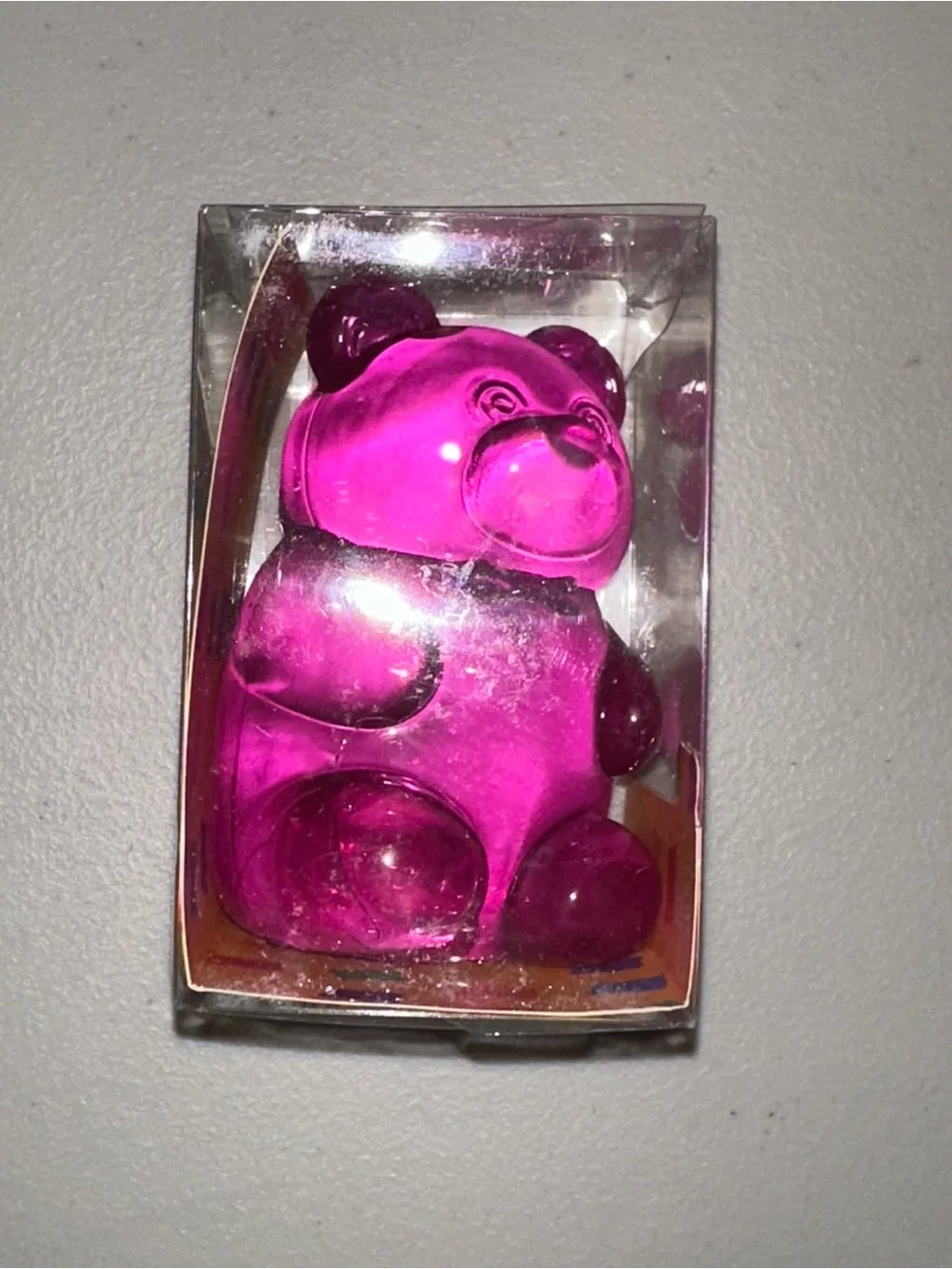 Squeeze Gummy Bear - Pink NWT